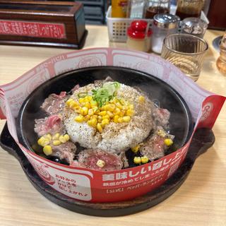 ビーフペッパーライス(ペッパーランチ 秋葉原店)