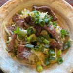 ネギ和え牛タンたたき風