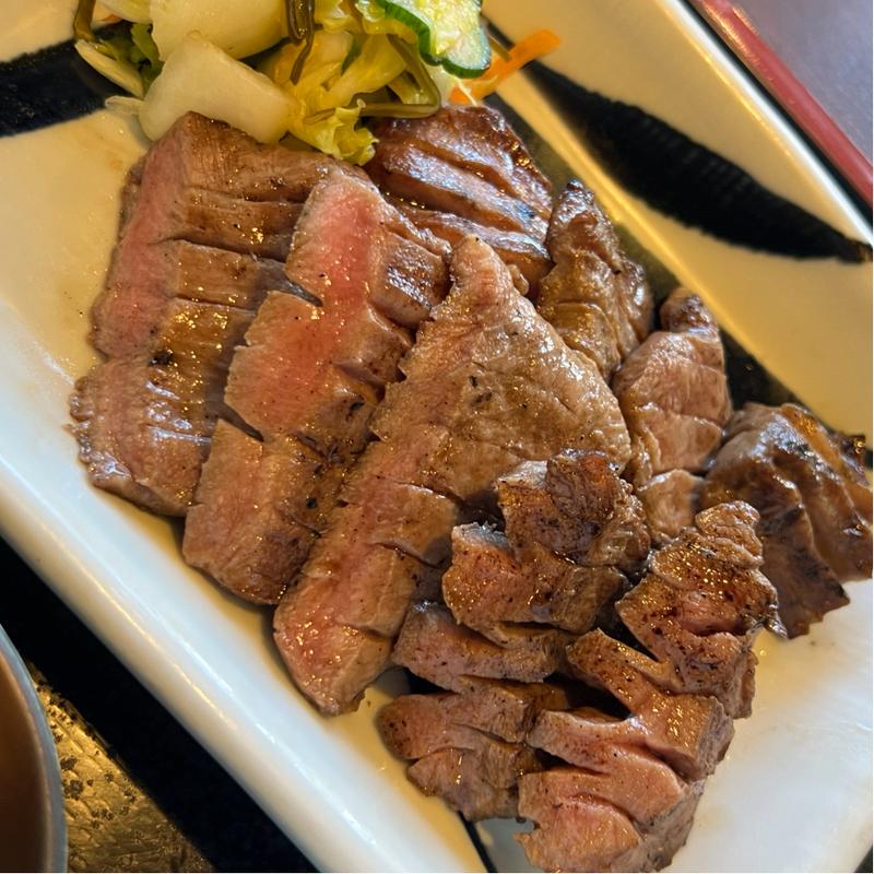 極上厚切りたん焼き(牛たん焼き仙台辺見 逗子店)