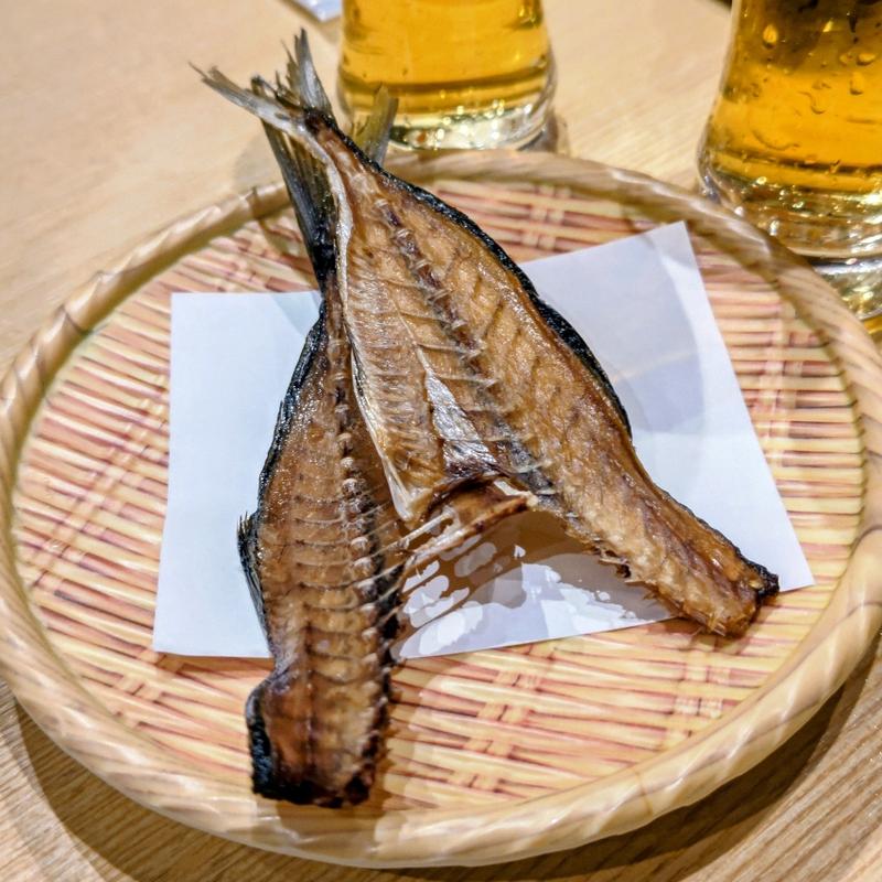 あじの骨せんべい(さじるし食堂)