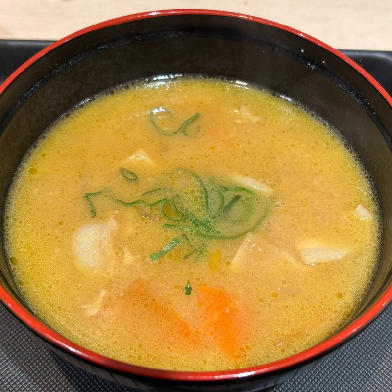 豚汁(松のや 中野坂上店)