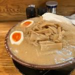 味噌メンマ煮卵半麺