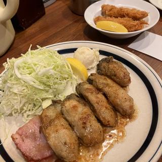 カキバター焼定食