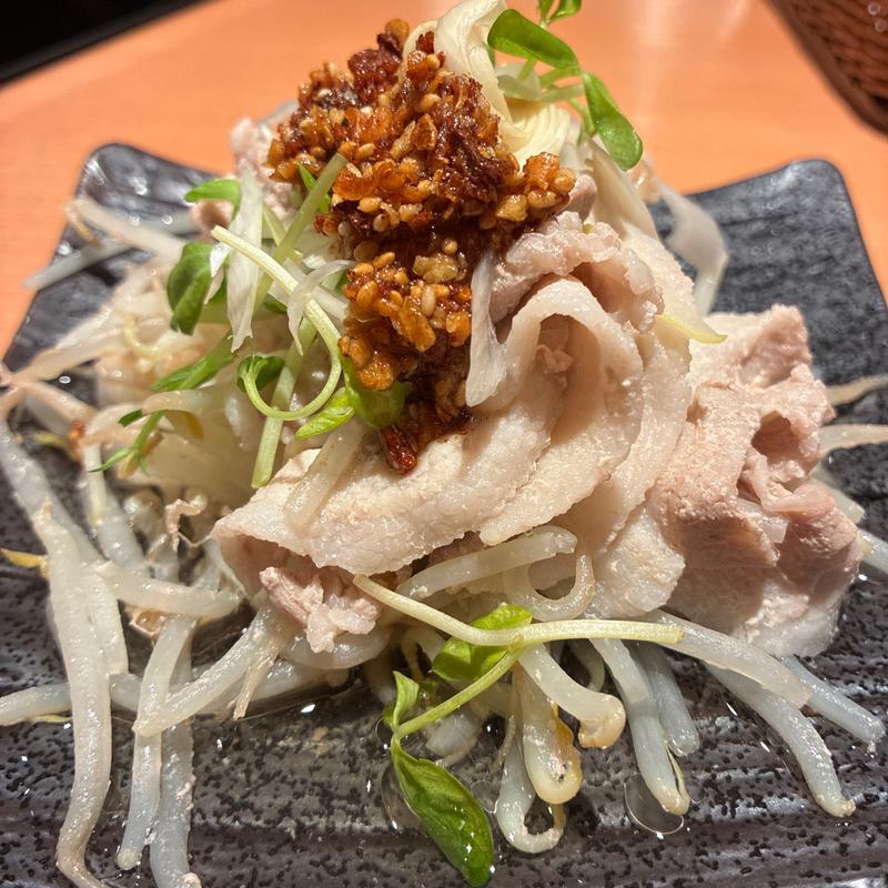 黒豚葱しゃぶ(ヱビスバー 札幌アピア店 (YEBISU BAR Sapporo Apia))