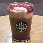 カカオ&ストロベリームース フラペチーノ(スターバックスコーヒー 戸塚店)