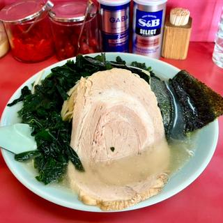 ネギ塩ラーメン+大チャーシュー1枚+わかめ