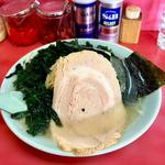 ネギ塩ラーメン＋大チャーシュー1枚＋わかめ