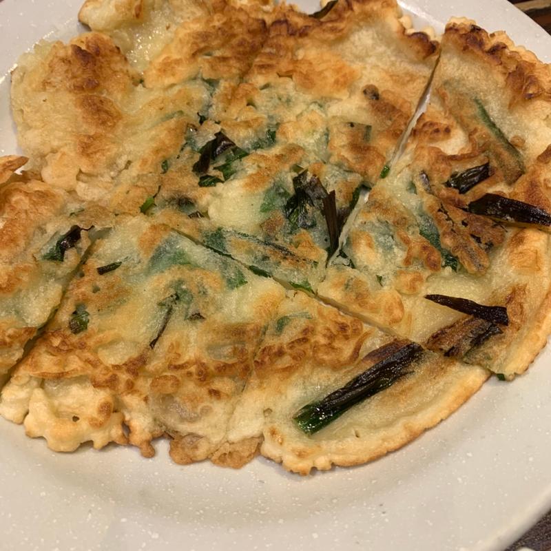 ニラチヂミ(清龍 池袋西口店)