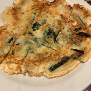 ニラチヂミ(清龍 池袋西口店)