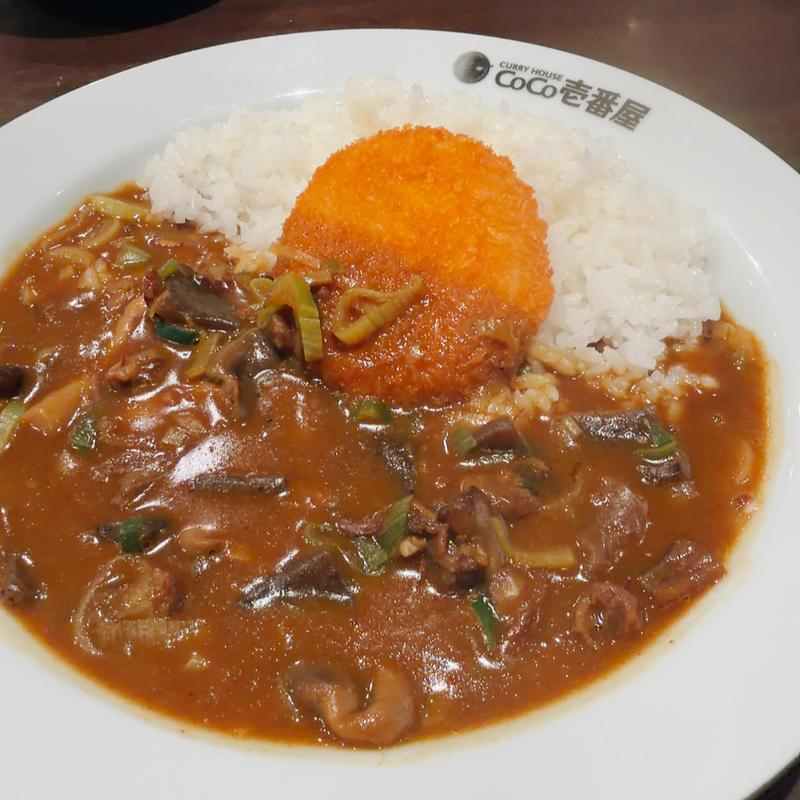 牛すじ煮込みカレー(カレーハウス CoCo壱番屋 交野私部店)
