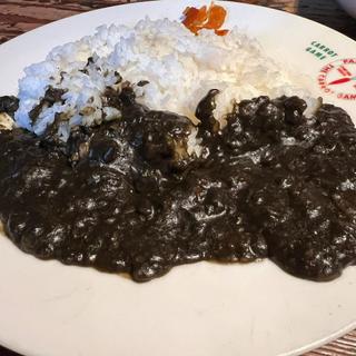 「甘辛黒カレー」番童カレー