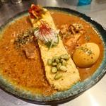 合盛りカレー(スパイスカリー銀座半月)