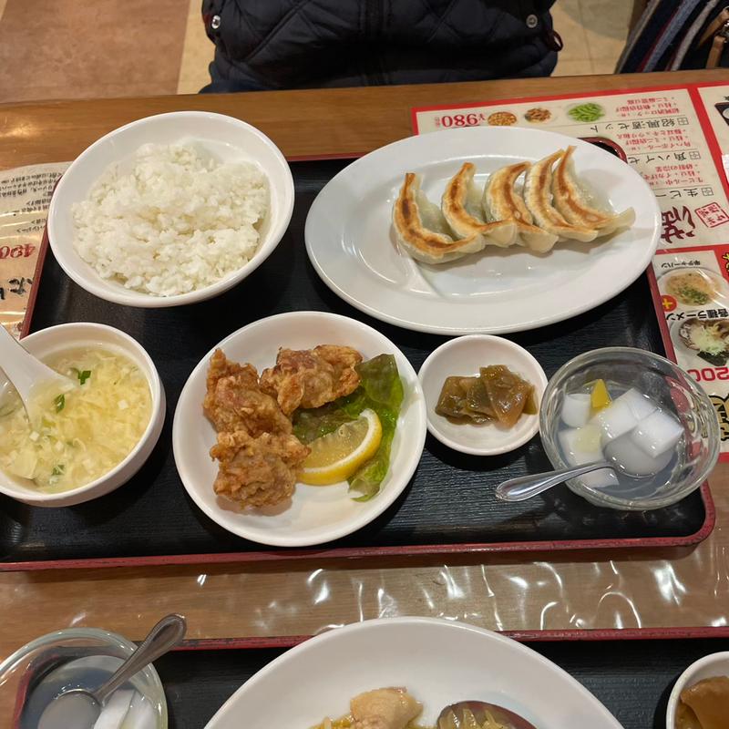 焼き餃子定食(満福 大船店)