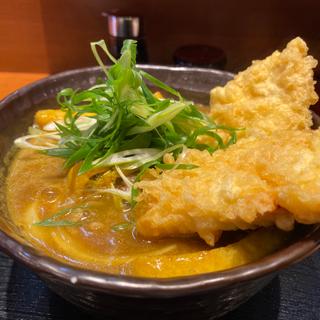 とり天カレーうどん(手作りうどん讃岐 天粉盛)