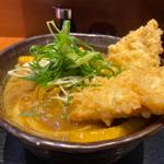 とり天カレーうどん