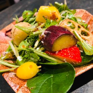 季節の野菜サラダ(一献 すだち)