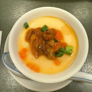 生うにの中華風茶碗蒸し(牡丹園)