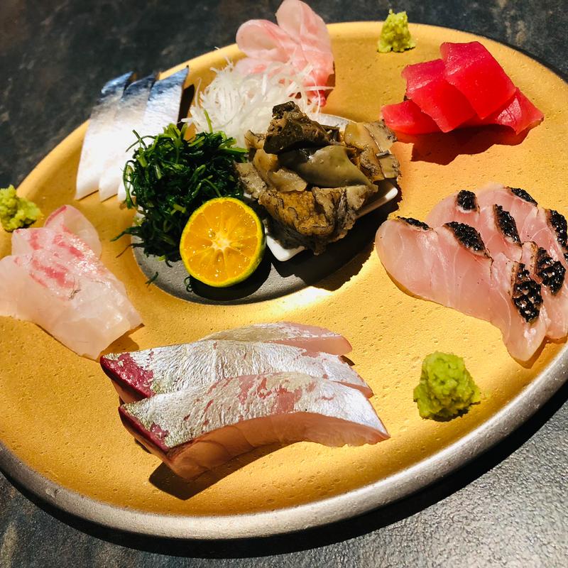 冬のお造り盛り合わせ(一献 すだち)