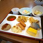 朝食ビュッフェ