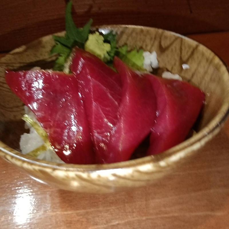 ミニマグロ丼(中華蕎麦 ハレノヒ)