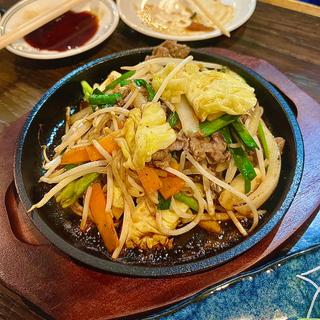 鉄板スタミナ炒め