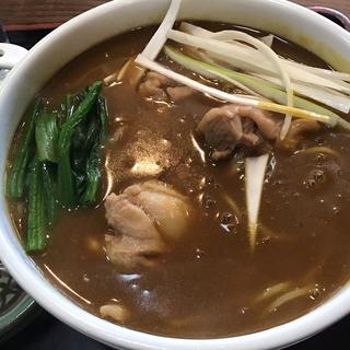 カレー南蛮そば(名代そば 桔梗屋)