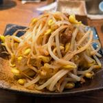 やや辛い肉味噌もやし(肉汁餃子のダンダダン 新川崎店)