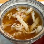 松葉かに茶碗蒸し