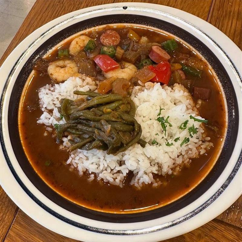 ガンボ ライス大盛り(ハロー・オールド・タイマー （Hello Old Timer）)