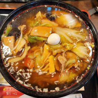 五目あんかけラーメン