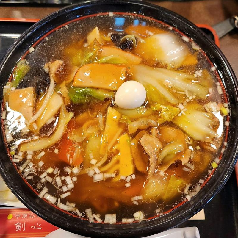 五目あんかけラーメン(中華彩館 剣心)