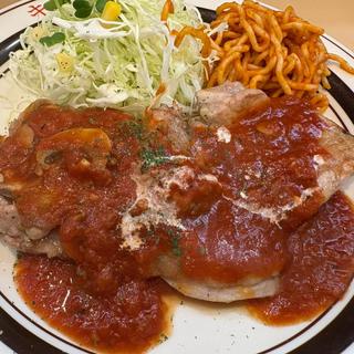 若鶏のソテートマトソース