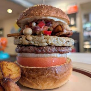 TEXAS HOPPIN JOHN BURGER