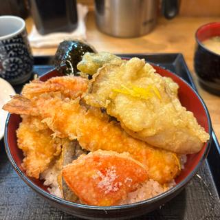 牡蠣天丼(天冨久)