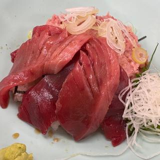 まぐろ漬&ネギトロ丼