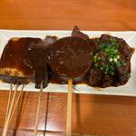 大根、豆腐、どて煮、こんにゃく