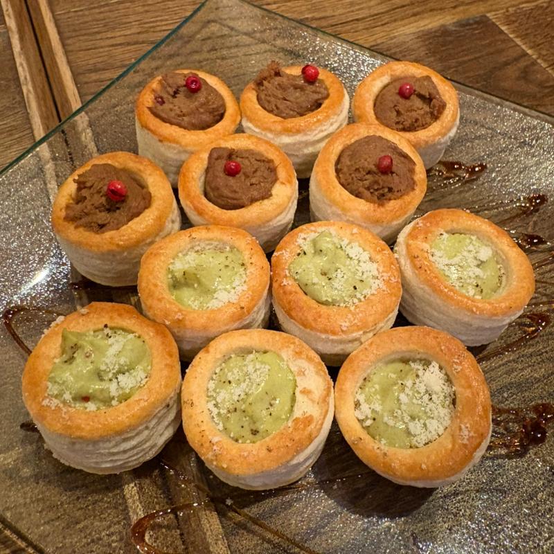 季節のフィンガーミルフィーユ(熟成和牛ステーキグリルド エイジング・ビーフ TOKYO新宿三丁目店)