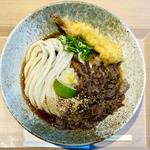 海老天と炙り黒毛和牛ぶっかけ