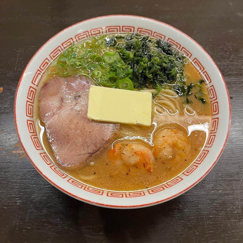 濃い味噌ラーメン(限定)(博多とんこつ 豚の足跡)