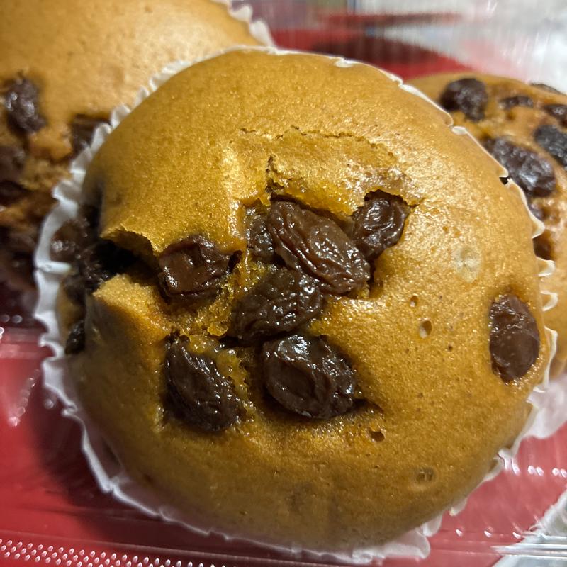 黒糖レーズン蒸しパン(ロピア 中の島店)