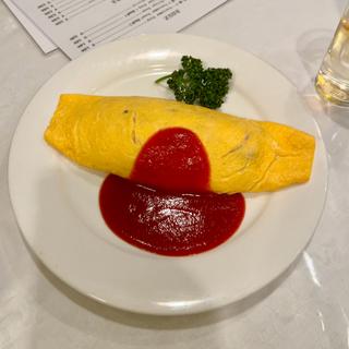 明治誕生オムライス(煉瓦亭)