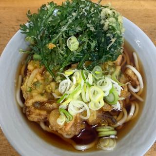 かき揚げうどん　春菊天(戸隠 （トガクシ）)