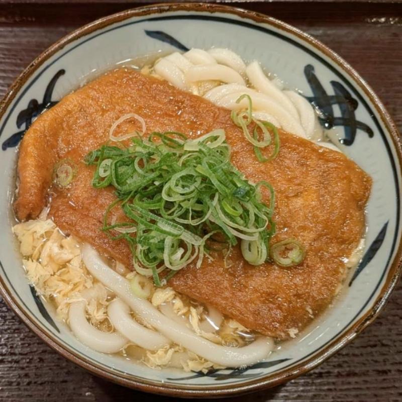 きつね(金比羅製麺 高槻清福寺店)