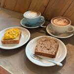 たまごトースト バナナブレッド