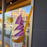 いも屋のソフト ミックス(芋屋金次郎 福岡店)