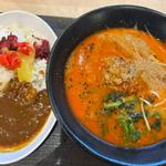 担々麺カレーセット