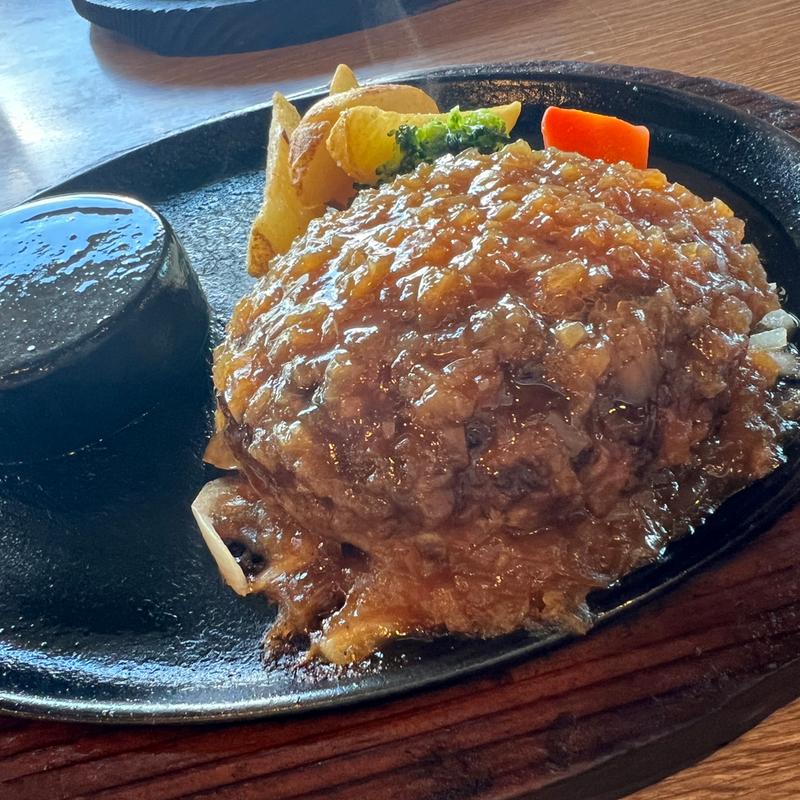 あさくまハンバーグ(ステーキのあさくま 八熊店)