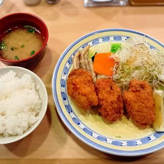 カキフライ定食(洋食屋 双平)