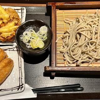 朝定食、かき揚げ(車や)