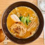 味噌ラーメン(麺屋 梅ノ木 蒲田店)